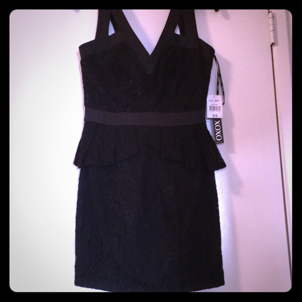 Classic black party dress